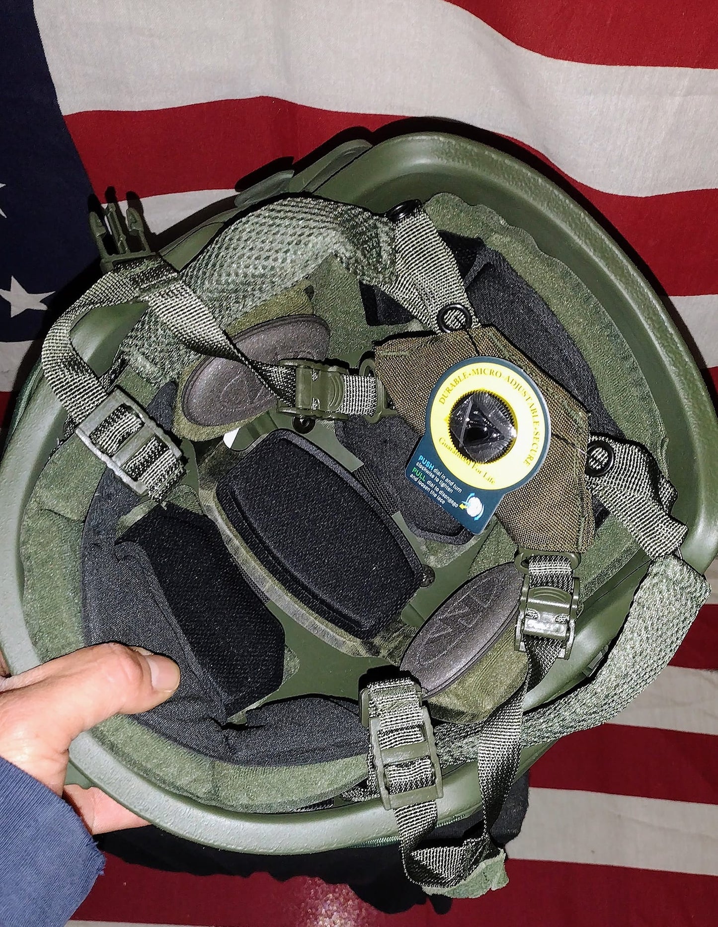 high arch air frame ballistic helmet