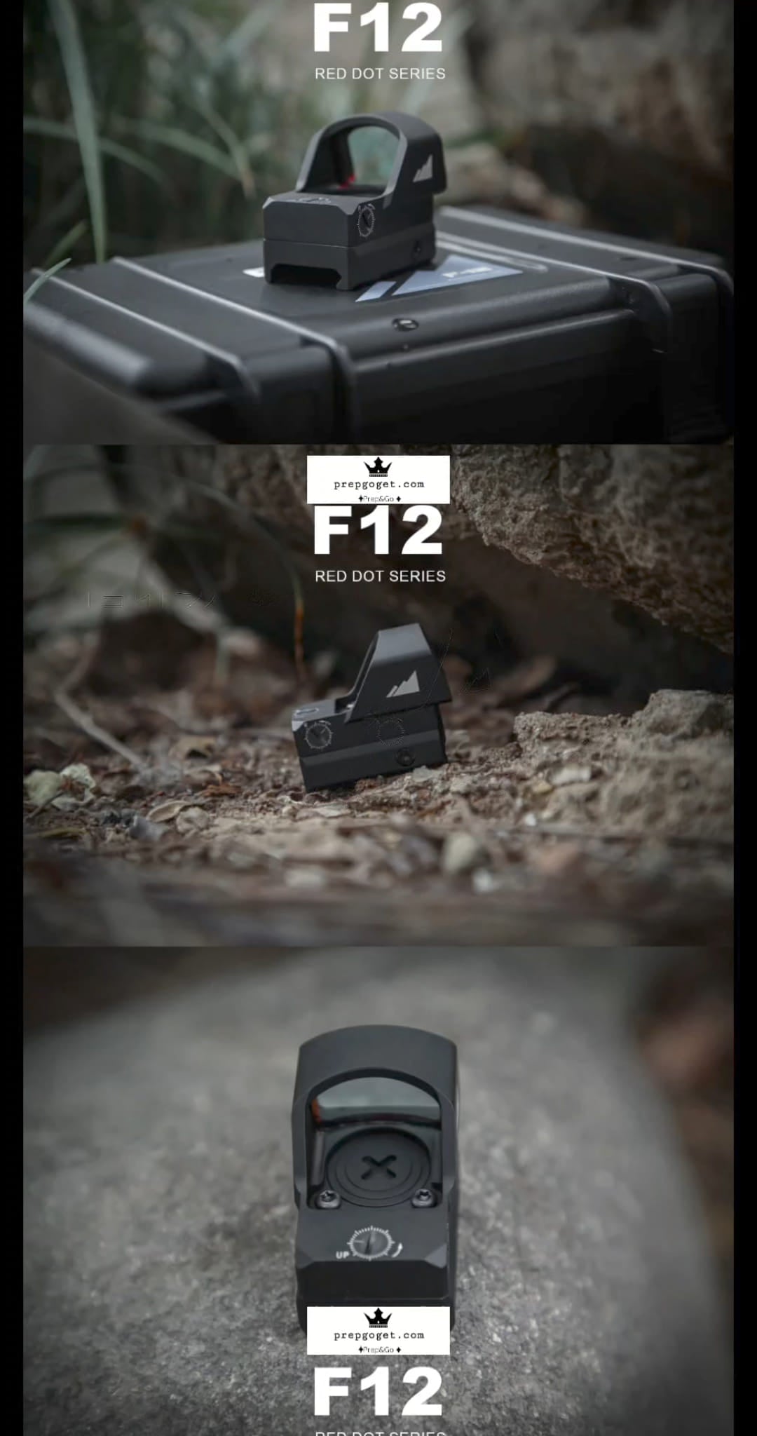 Ronin optic- F12 red dot cqb close quarters combat optic high end shock proof/ pistol/ rifle scope