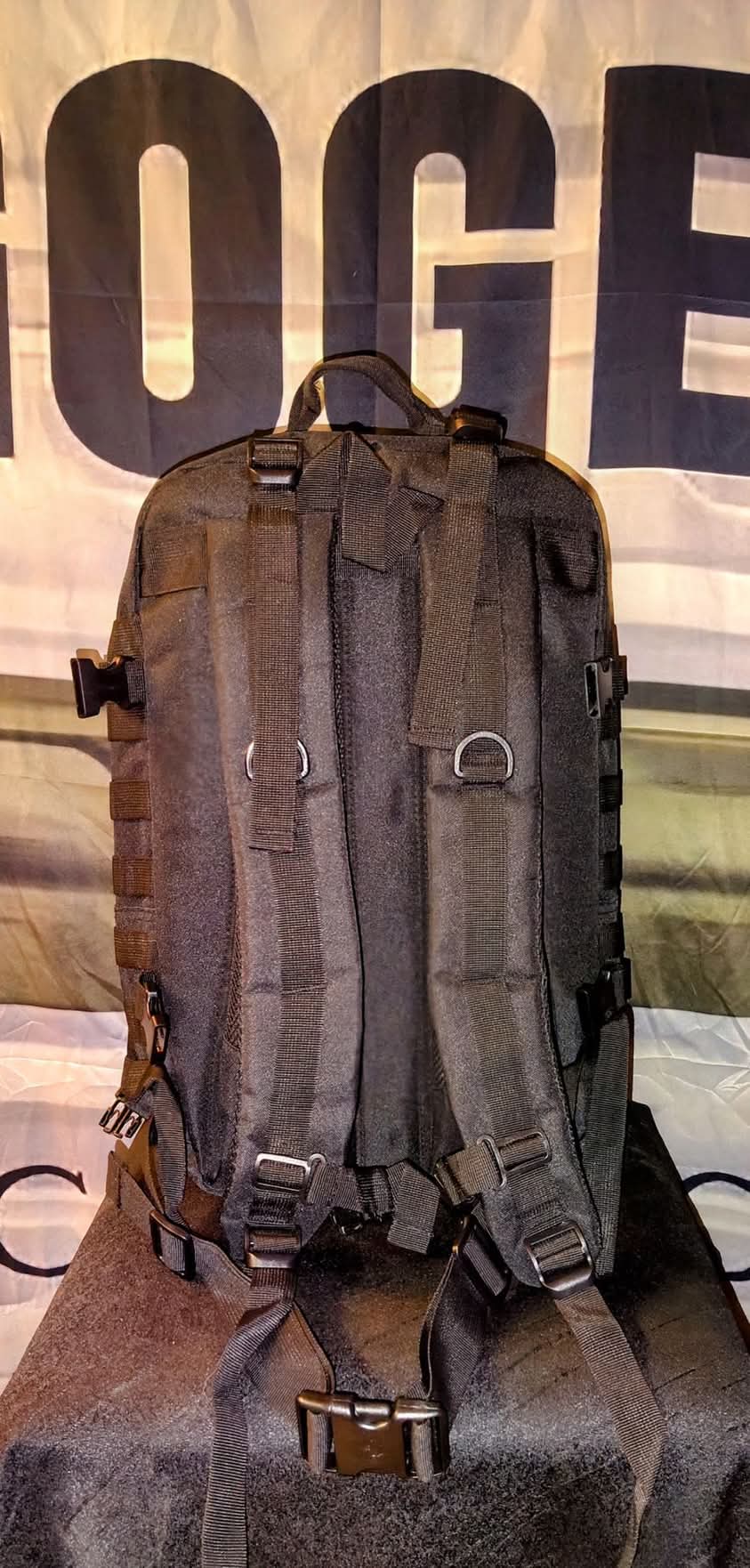 The Atom backpack- (body armor backpack)