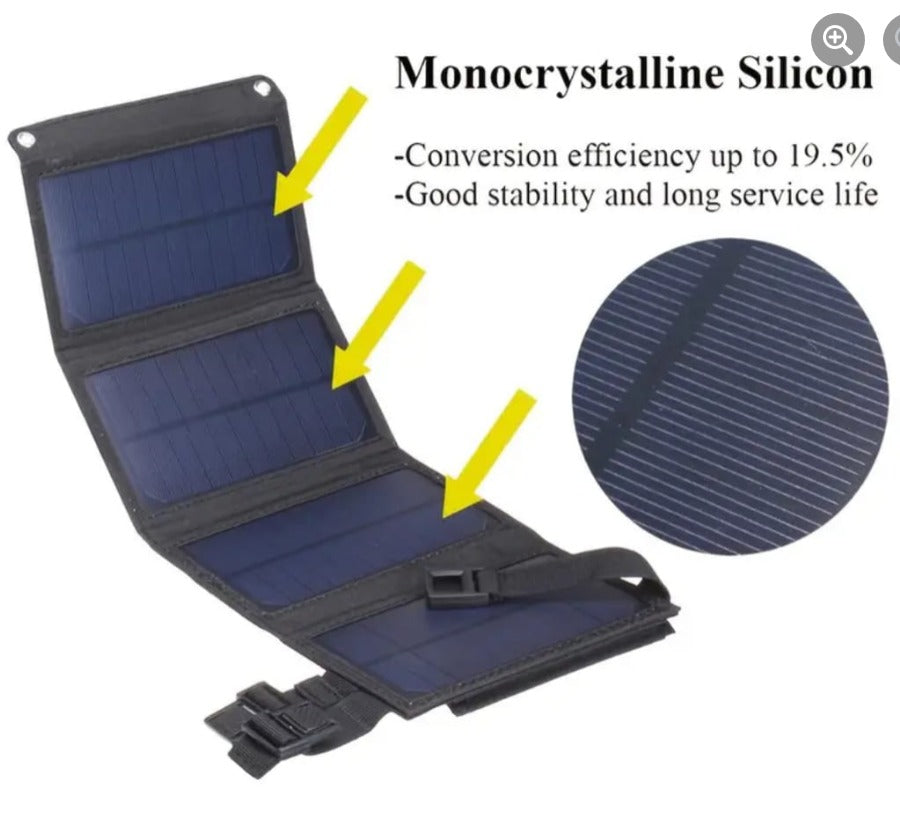 Portable solar panel! Hiker panel