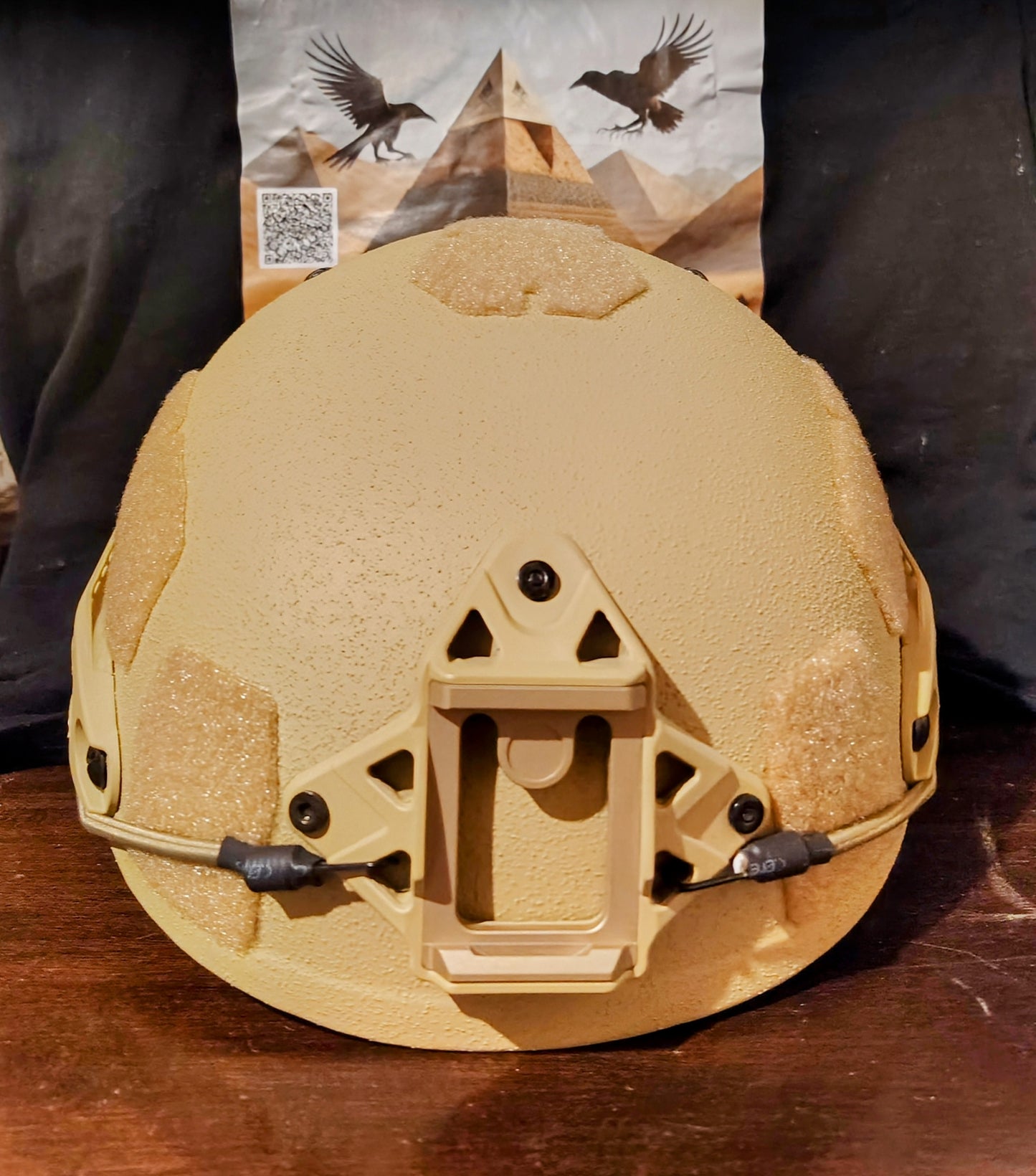 high arch air frame ballistic helmet