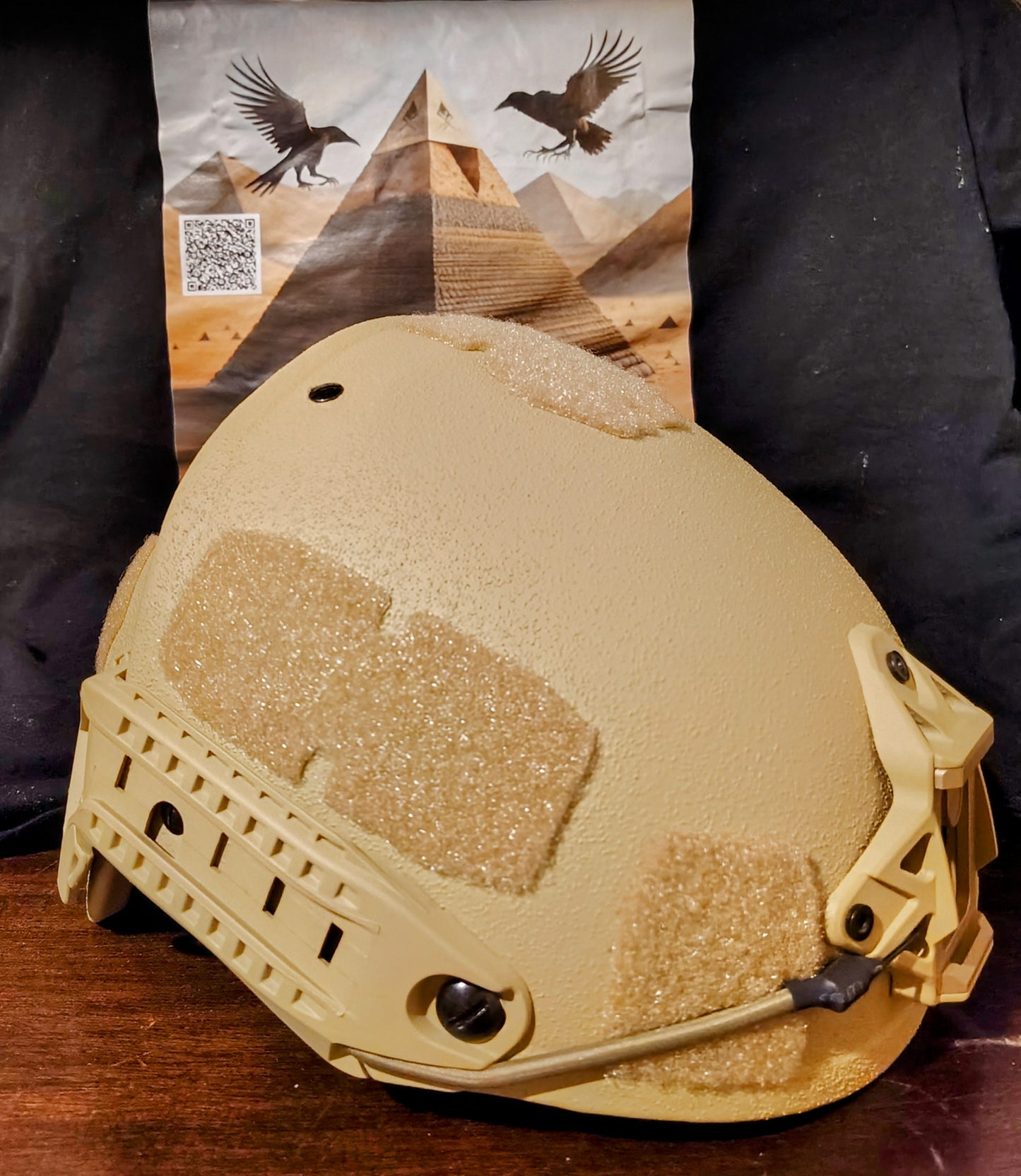 high arch air frame ballistic helmet