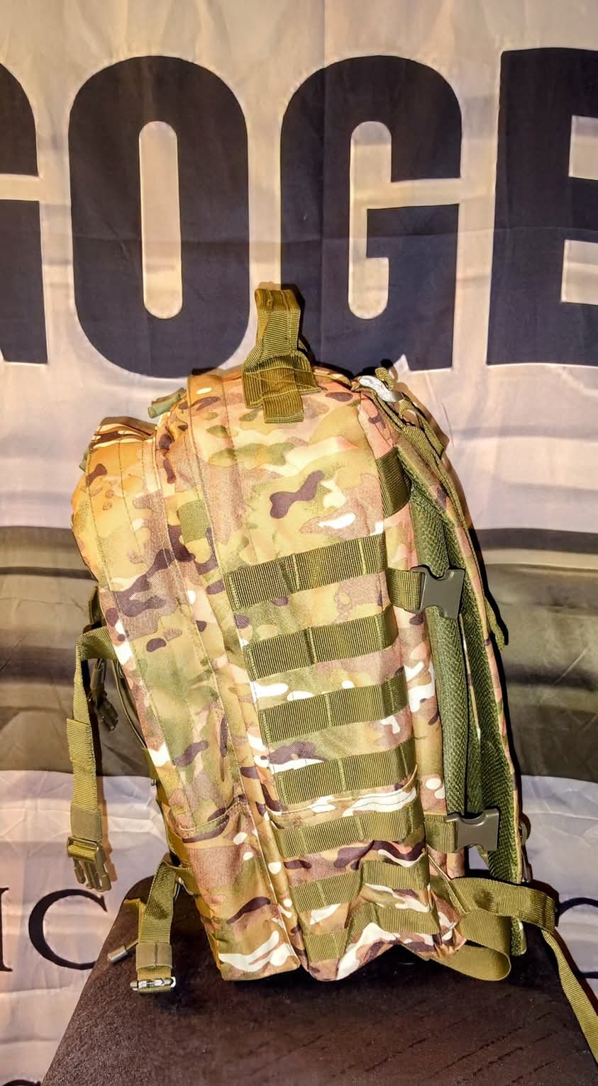 The Atom backpack- (body armor backpack)