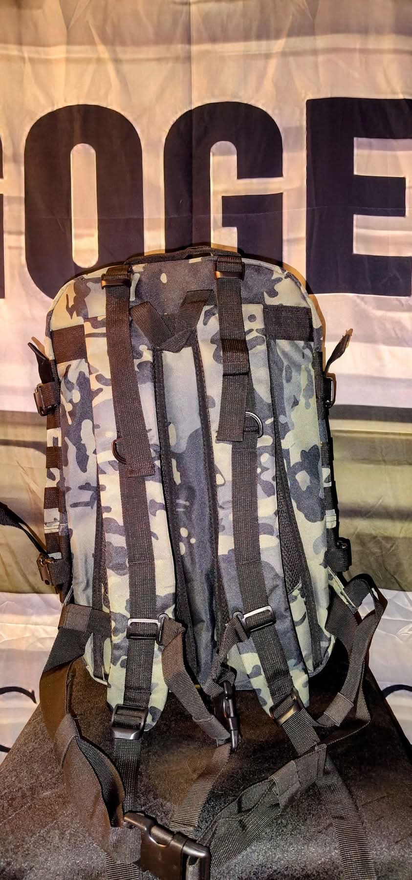 The Atom backpack- (body armor backpack)