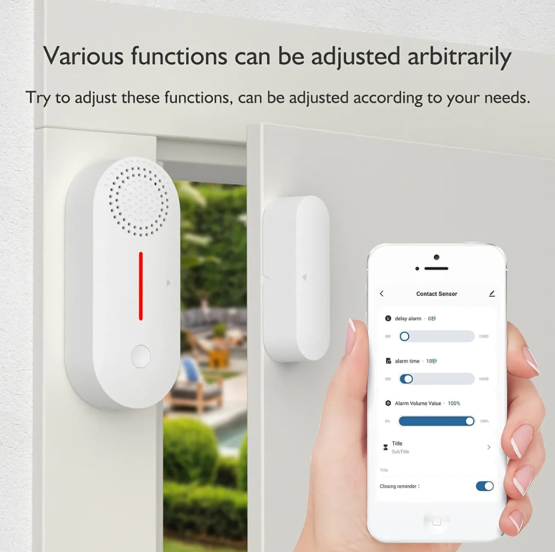 Odin's eye-Smart WiFi Door And Window Alarm Sensor