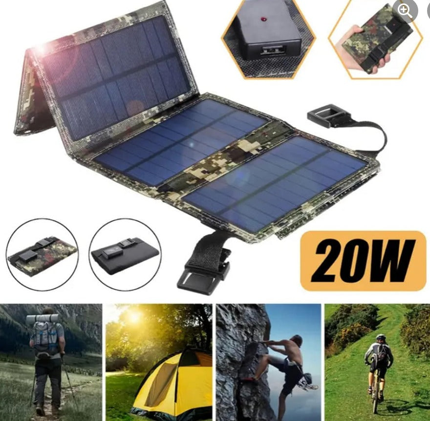 Portable solar panel! Hiker panel